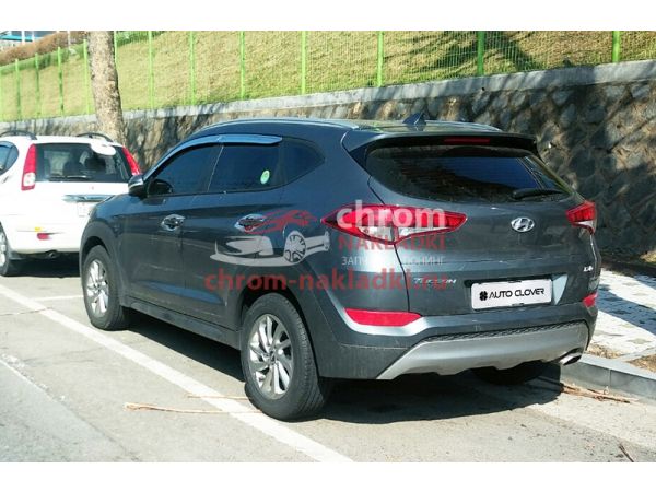 Накладки под ручки хромированные (чашечки) Hyundai Tucson TL 2015-2020