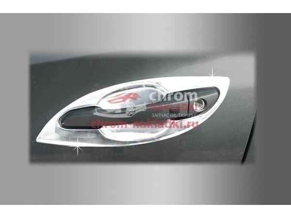 Накладки под ручки хромированные (чашечки) Hyundai Tucson TL 2015-2020