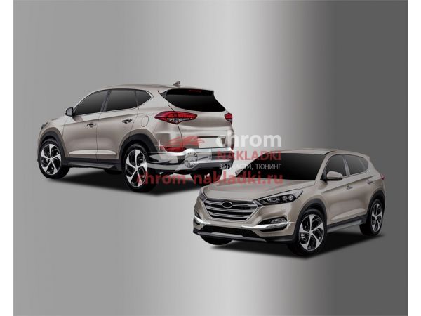 Бампер на hyundai tucson