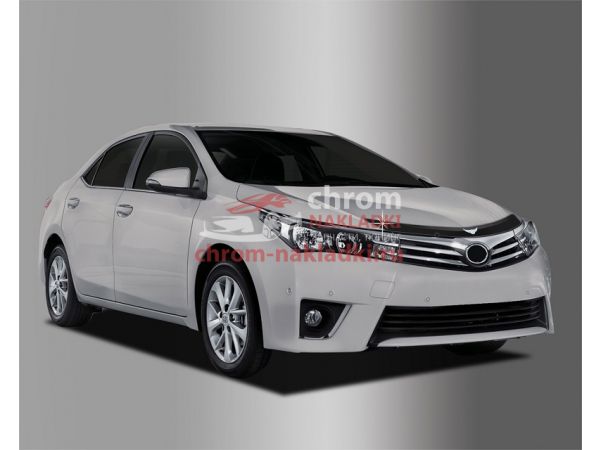 Дефлектор капота (Мухобойка) Toyota Corolla 2014-2018