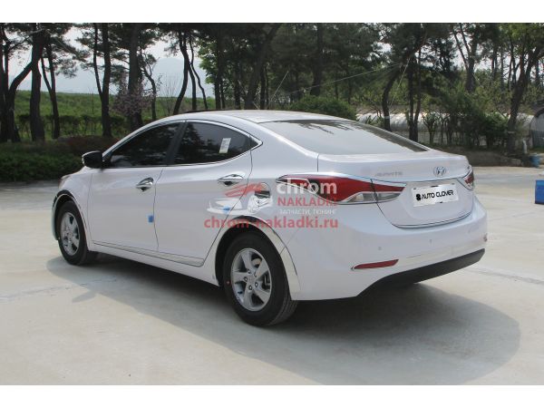 Молдинги задних фонарей Hyundai Elantra Avante MD 2014-2016