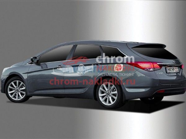 Накладка на крышку бензобака хромированная Hyundai I40 2011-2017