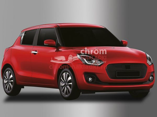 Накладки ручек дверей хромированные Suzuki Swift 2018-2023