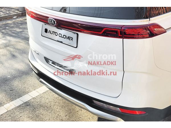 Хромированная накладка на ручку задней двери для KIA Carnival 2021-2024