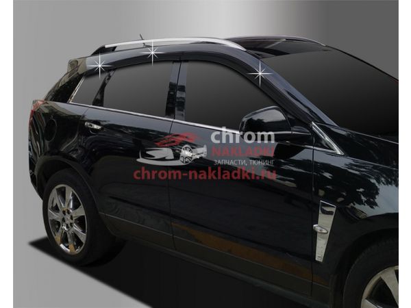 Дефлекторы (ветровики) окон Cadillac SRX 2011-2016