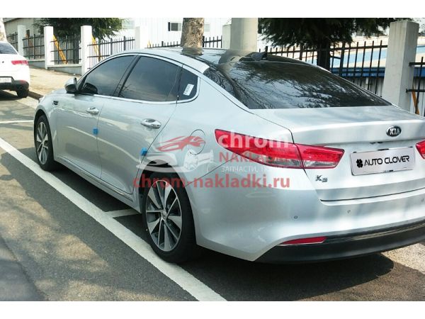 Молдинги на низ окон 4шт для KIA Optima JF K5 2016-2019