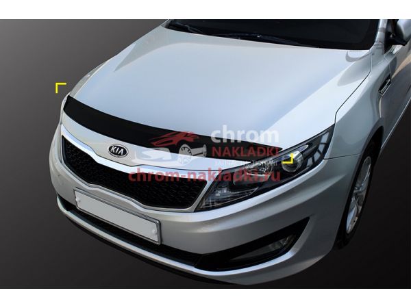 Дефлектор на капот KIA Optima TF 2011-2015