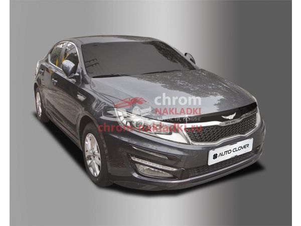 Дефлектор капота (Мухобойка) KIA Optima K5 TF 2011-2015