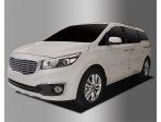 Хромированные молдинги окон верхние KIA ALL NEW CARNIVAL 2014-2020