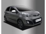 Хромированные накладки на зеркала заднего вида KIA Picanto / Morning 2011-2016