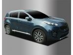 Хромированные накладки на двери KIA SPORTAGE 2016-2020