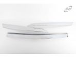 Дефлектор капота (Мухобойка) хромированный Kia Sportage 2010-2016