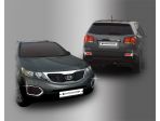 Молдинги на противотуманные фары (передние+задние) Kia Sorento R 2009-2012