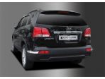 Хромированные накладки бампера Kia Sorento R 2009-2012