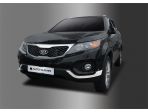 Хромированные накладки бампера Kia Sorento R 2009-2012