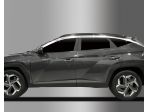 Дефлекторы (ветровики) окон хромированные из 6 штук для Hyundai Tucson NX4 2021-2024