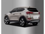 Хромированная рамка на задний бампер Hyundai Tucson TL 2015-2017