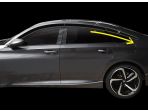 Дефлекторы (ветровики) окон черные из 6 шт для Honda Accord 2018-2021