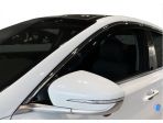 Дефлекторы (ветровики) окон с хром молдингом для Hyundai Grandeur 2020-2024