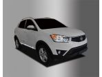 Накладки хром на нижнюю часть двери для Ssang yong  Actyon NEW (Korando C)