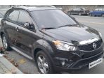 Дефлектор капота хромированный для Ssang Yong  Actyon NEW (Korando C)