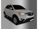 Дефлектор капота черный для Ssang Yong  Actyon NEW (Korando C)