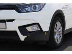 Накладки (молдинги) на противотуманные фары черные для SsangYong Tivoli