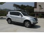 Дефлекторы (ветровики) окон черные для Ssang Yong Rexton