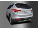 Молдинги задних фонарей из 8 частей для Hyundai Santa Fe DM 2012-2015