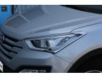 Молдинги передних фар хромированные Hyundai Santa Fe DM 2012-2018
