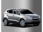 Дефлекторы (ветровики) окон темные Hyundai Tucson IX35 2009-2015