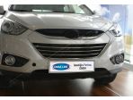 Стальные накладки на решетку радиатора 4 элемента для Hyundai Tucson IX35 2009-2013