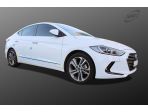 Молдинги дверей хромированные Hyundai Elantra Avante 2016-2020