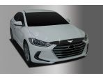 Дефлектор капота (Мухобойка) Hyundai Elantra Avante AD 2016-2018