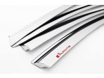 Дефлекторы (ветровики) окон хромированные Hyundai Elantra Avante MD 2011-2016