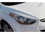 Окантовки передних фар для Hyundai Elantra Avante MD 2011-2016