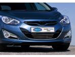 Накладки на решетку радиатора из нержавейки для Hyundai I40 2011-2015