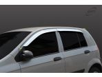 Дефлекторы (ветровики) окон хромированные для Hyundai Getz 2002-2010