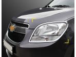 Хромированные накладки фар Chevrolet Orlando