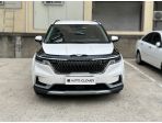 Дефлектор капота (Мухабойка) темный для KIA CARNIVAL 2020-2024