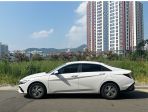 Дефлекторы (ветровики) на окна с хромированной полоской 6 частей Hyundai Elantra Avante 2024-2025