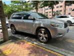 Дефлекторы (ветровики) окон хром из 6 частей Toyota Highlander 2009-2014