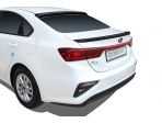 Спойлер черный на кромку багажника KIA K3 CERATO 2018-Н.В.