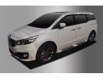 Дефлекторы (ветровики) окон с хром молдингом для KIA Carnival YP 2014-2020