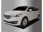 Накладки (молдинги) на уголки передние хромированные KIA Carnival 2014-2020