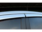 Дефлекторы (ветровики) окон хромированные для Kia Sportage 2016-2020