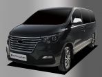 Хромированные накладки зеркал Hyundai Grand Starex Urban