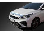 Хромированный дефлектор капота для KIA Сerato K3 2018-2022