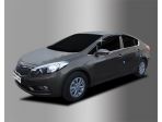 Дефлекторы (ветровики) окон темные KIA K3 CERATO 2013-2017