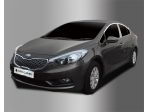 Хром молдинги окон верхние для KIA K3 CERATO 2013-2017